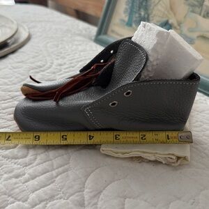 Mon Petit Leather Moccasins